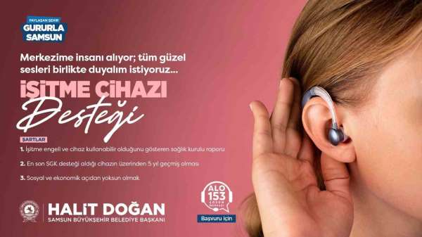 SBB'den işitme cihazı desteği