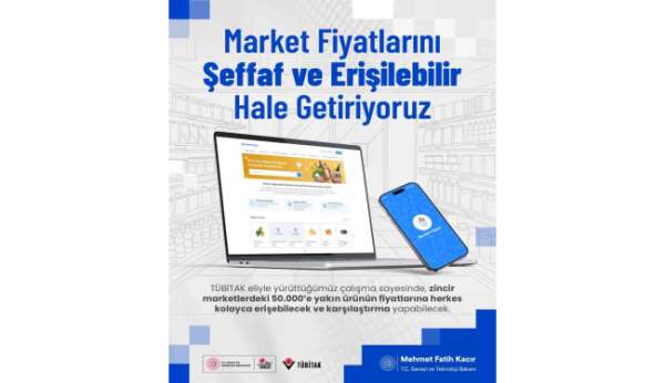 Zincir market fiyatlarına anında erişimin önü açıldı