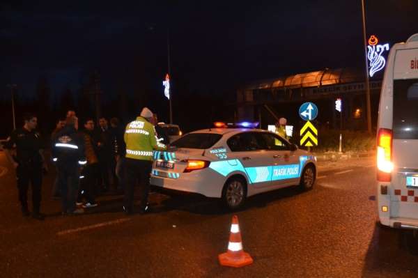 Bilecik'te trafik kazası; 1 kişi yaralandı 