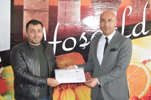 Bitlis'teki spor kulüplerine teşekkür belgesi 