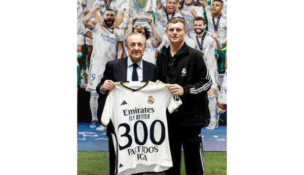 Real Madrid'de Toni Kroos 300, Luka Modric ise 350. maçına çıktı