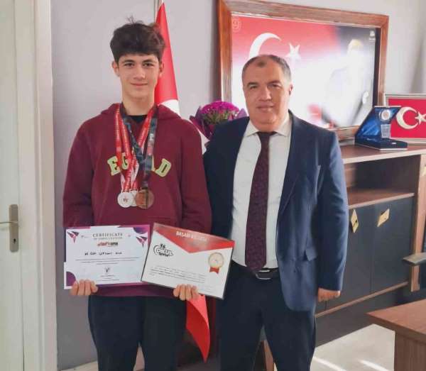 İki müsabakada iki madalya