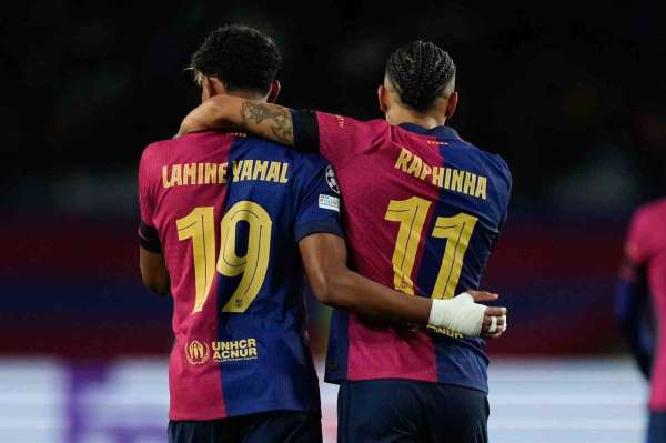 Şampiyonlar Ligi'nde ilk çeyrek finalist Barcelona
