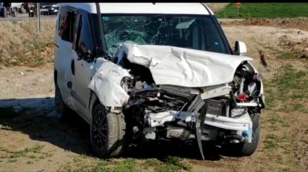Çorum'da trafik kazası: 2 yaralı 