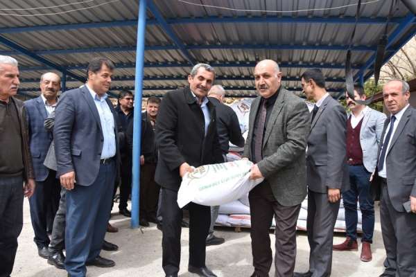 Doğanşehir de yüzde 75 hibeli kuru fasulye tohumu dağıtıldı - Malatya haber