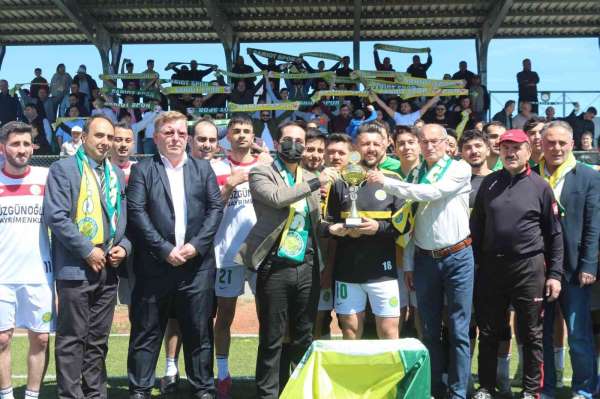 Sarıot Gençlikspor şampiyonluk kupasını aldı - Kütahya haber
