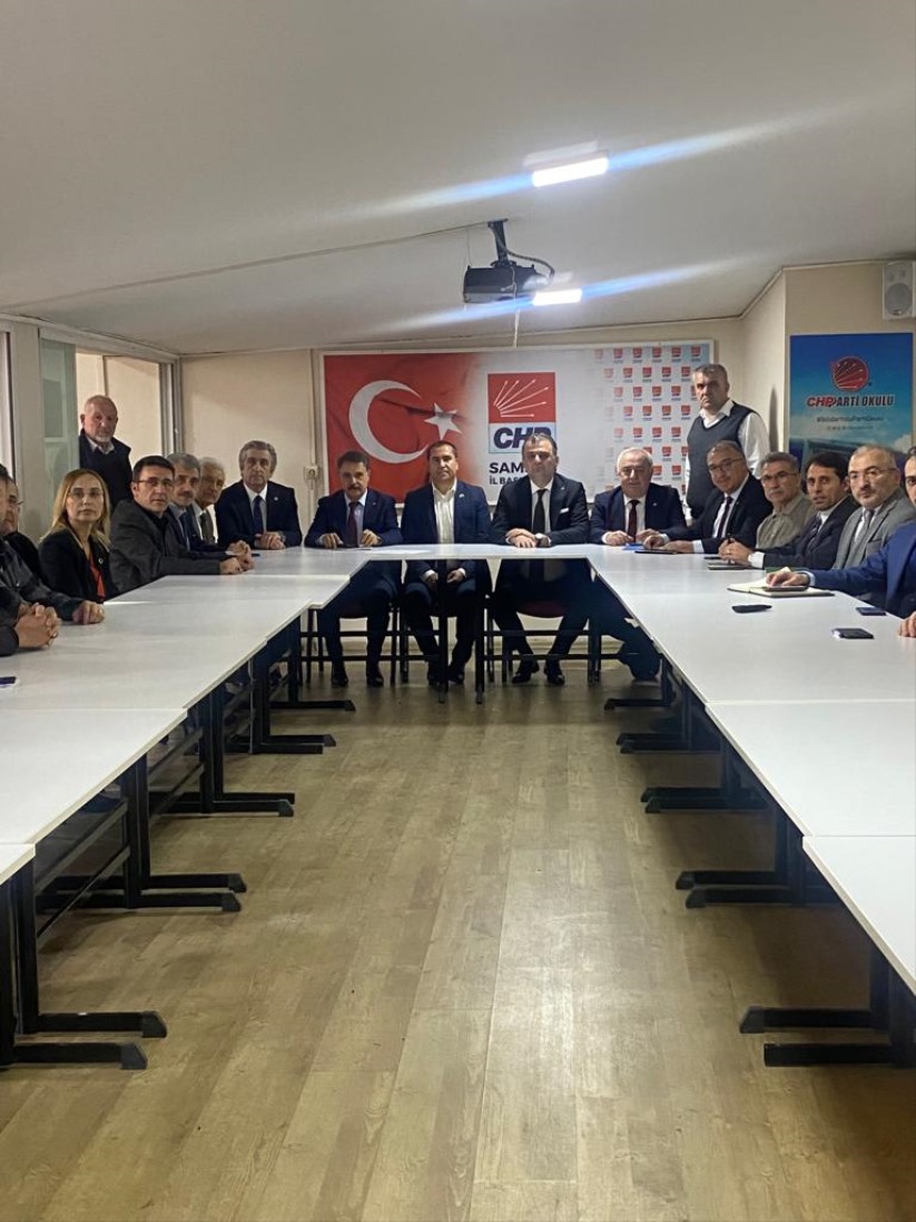 Samsun'da Millet İttifakının temsilcileri seçim süreci için bir araya geldi!