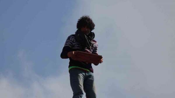İntiharkolik Hasan 84. intihar girişiminde Burdur'da ortaya çıktı