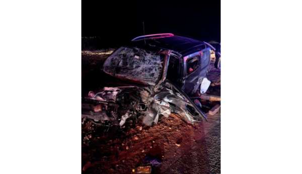 Tokat'ta iki otomobil kafa kafaya çarpıştı: 1 ölü, 5 yaralı