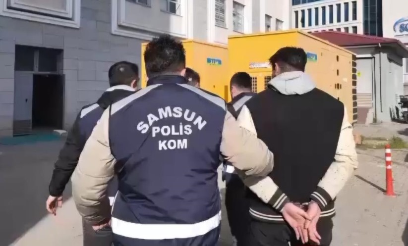 Samsun'da silah operasyonunda 2 gözaltı