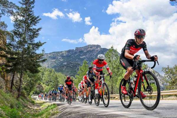 7. Tour of Mersin Uluslararası Bisiklet Turu'nda 2. etap tamamlandı