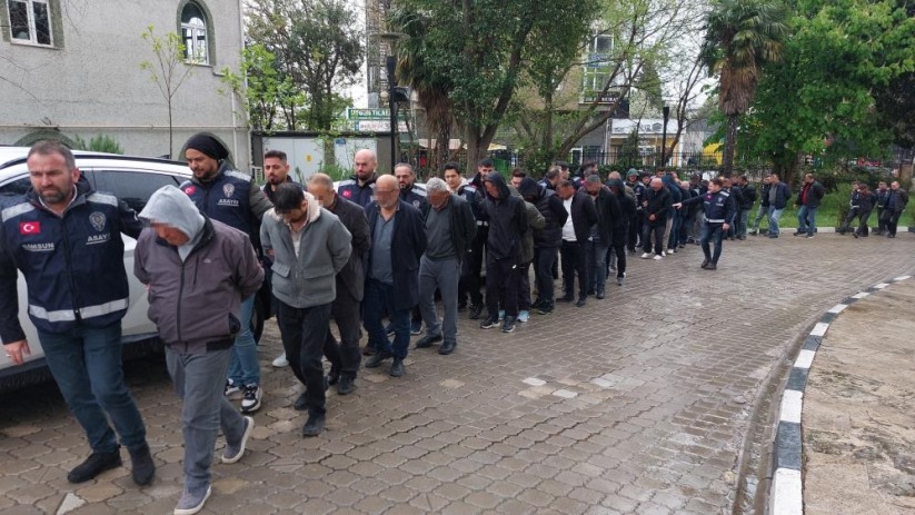 Samsun merkezli 'change' araç operasyonunda 30 kişi adliyeye sevk edildi