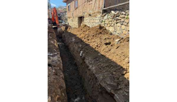 Saraycık köyünde altyapı yenilendi