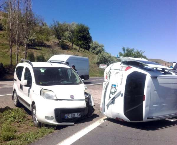 Diyarbakır'da trafik kazası: 2 yaralı