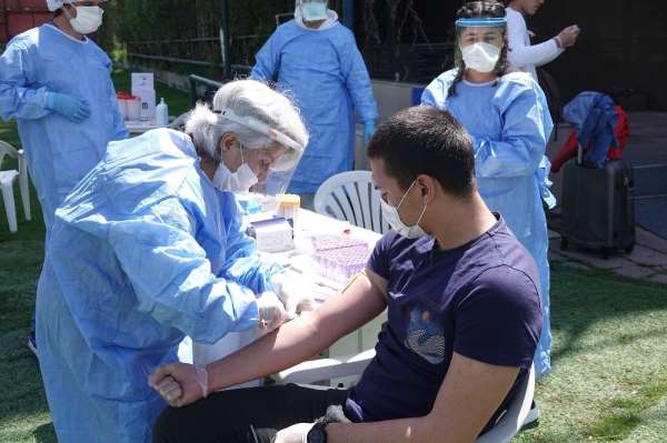 Gençlerbirliği korona virüs testinden geçti