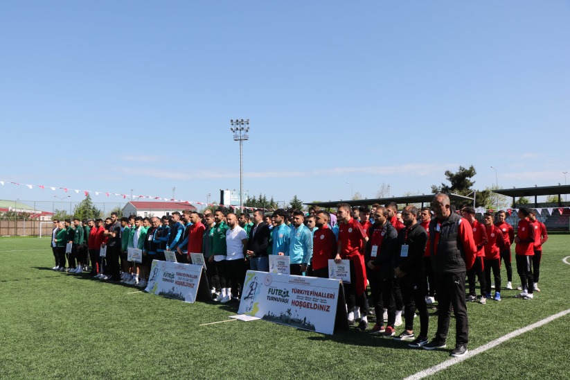 Yurtlar arası futbol turnuvası Türkiye finalleri Samsun'da başladı
