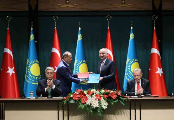 Bakan Karaismailoğlu: 'Kazakistan ile transit geçiş belgesi kotası 7,5 kat artacak' - Ankara haber