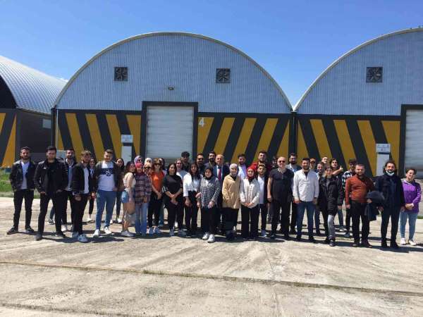 OMÜ'lü öğrenciler Türkiye'nin kuzeye açılan kapısı Samsun Lojistik Merkezi'nde - Samsun haber