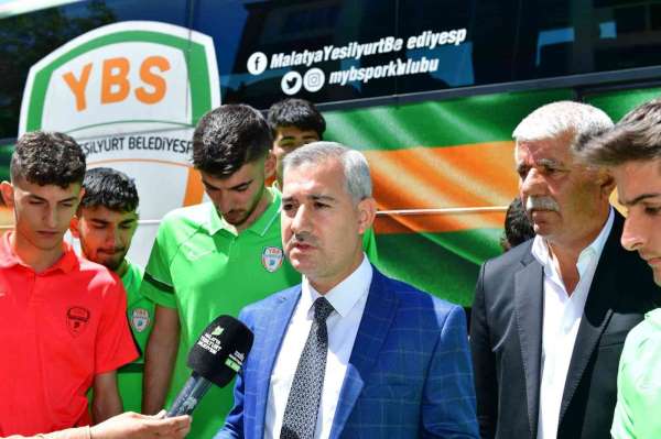 Yeşilyurt Belediyespor U-18 takımı Kahramanmaraş'a uğurladı - Malatya haber