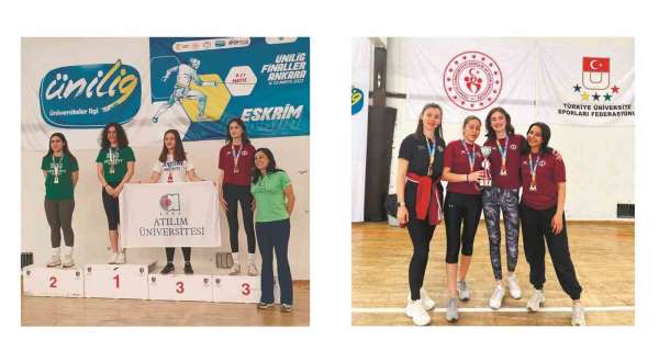 Anadolu Üniversitesi sporcularından Ünilig Eskrim Türkiye Şampiyonası'nda büyük başarı
