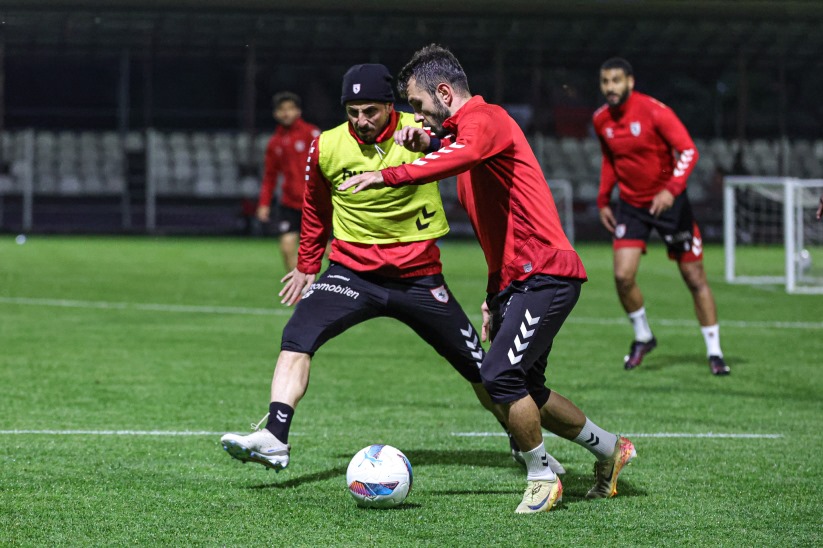 Samsunspor, Sivasspor hazırlıklarını sürdürdü