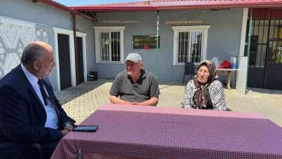 Başkan Sandıkçı'dan şehit annelerine anlamlı ziyaret