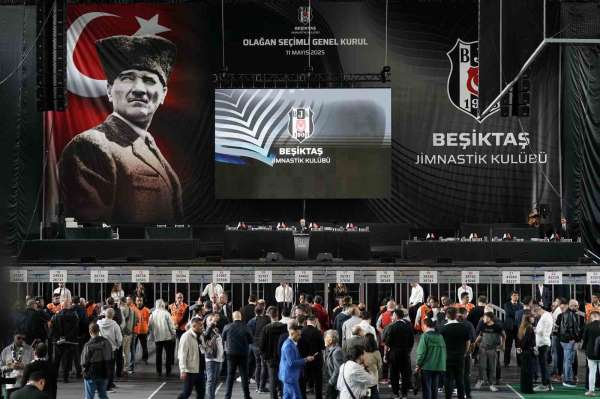 Beşiktaş'ta olağan seçimli genel kurul başladı