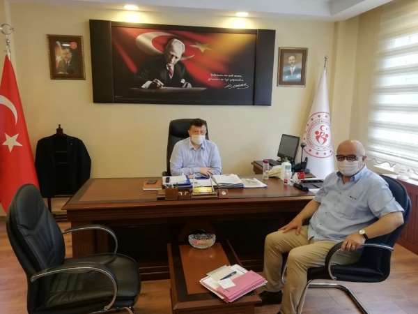 Başkan Erden'den Gençlik ve Spor İl Müdürü Fillikçioğlu'na ziyaret