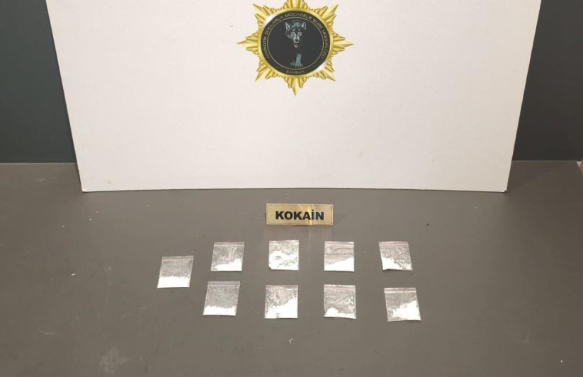 Samsun'da 9 paket kokain ele geçirildi: 1 gözaltı