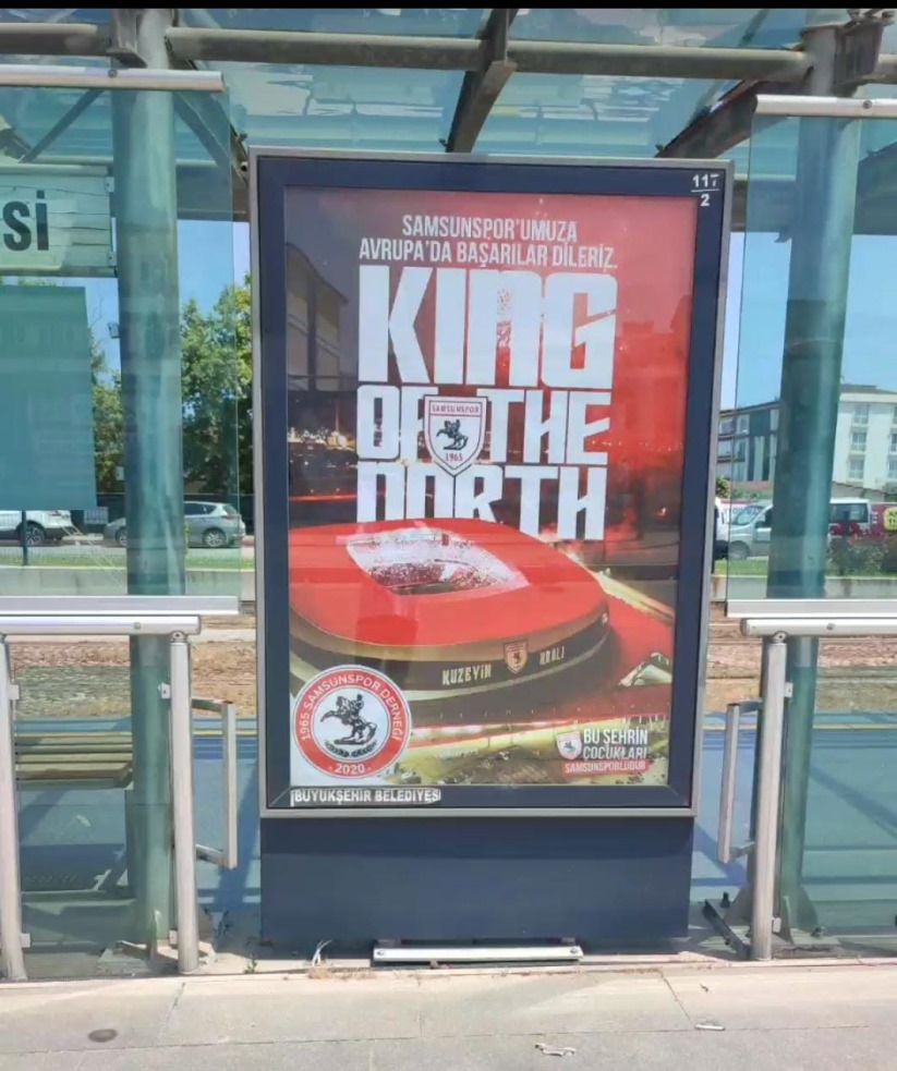 Samsunspor Taraftarından AVM Kapağı