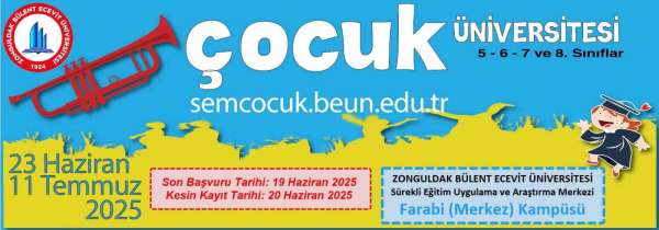 BEUN'den 5-8. sınıf öğrencilerine yaz fırsatı; Çocuk Üniversitesi başlıyor