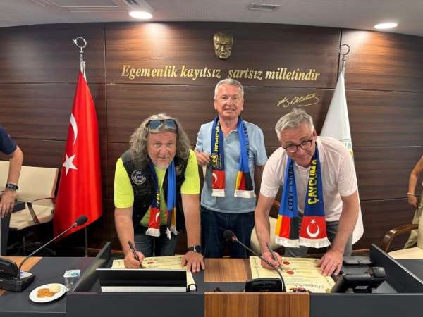 Çaycumaspor ile SSV Elpse Kardeş Kulüp Oldu