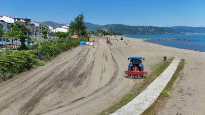 Ordu'nun plajları, deniz sezonuna hazır