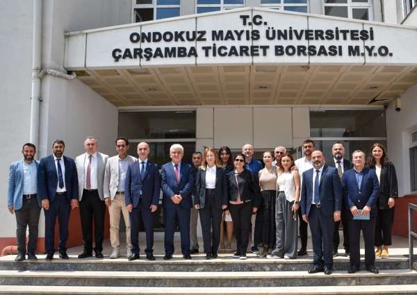 Rektör Aydın'dan Çarşamba MYO'ya destek vurgusu: 'Gelişimi için gerekli adımlar atılacak'