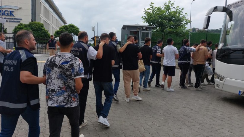 Samsun'da yasa dışı bahisten 40 kişi adliyeye sevk edildi