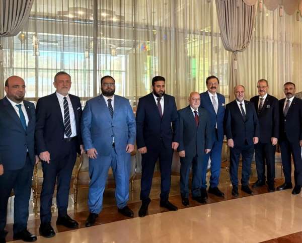 Konukoğlu ve Yıldırım, Suriye ekonomik iş birliği görüşmelerine katıldı