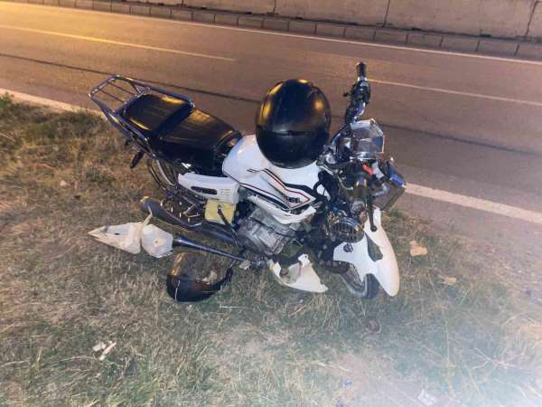 Samsun'da otomobil motosikletle çarpıştı: 1 yaralı