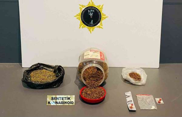 Samsun'da uyuşturucuyla yakalanan şahıs gözaltına alındı
