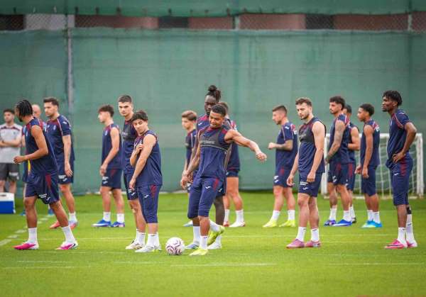 Trabzonspor, yeni sezon hazırlıklarını sürdürüyor