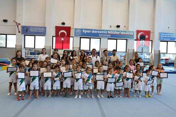 Yaz Spor Okulları'nda ilk dönem tamamlandı