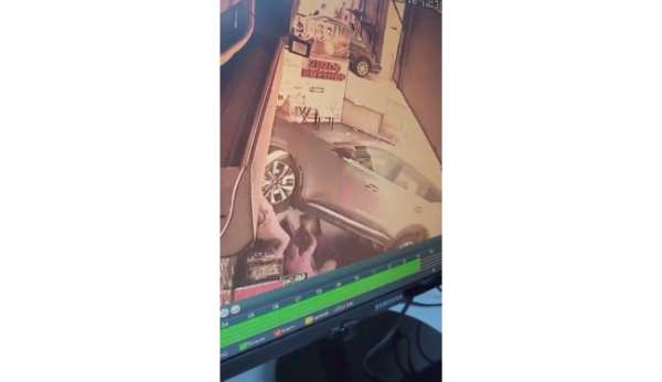 Maltepe'de aracın dükkana girmesiyle 4 kişinin yaralandığı kazanın yeni görüntüleri ortaya çıktı