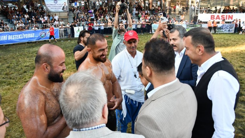 Kunduz'da Başpehlivan Feyzullah Öztürk