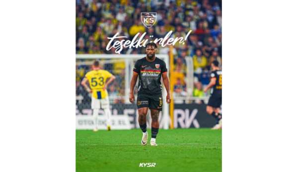 Kayserispor ayrılığı duyurdu: Nazon, İran kulübü Esteghlal takımına transfer oldu