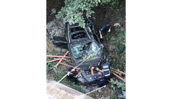 Samsun'da otomobil köprüden yuvarlandı: 12 yaşındaki çocuk hayatını kaybetti