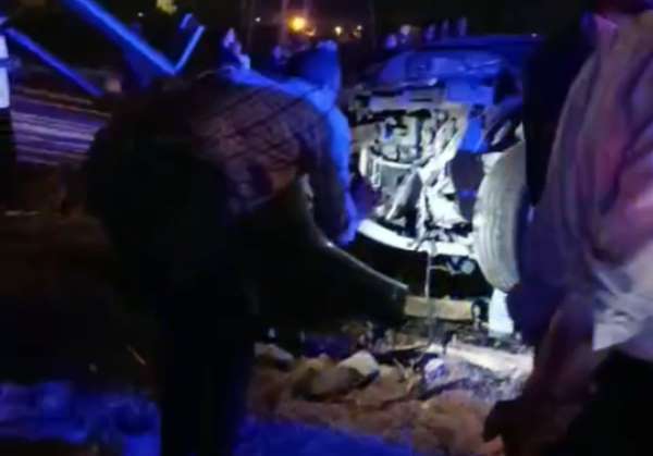 Yüksekova'da trafik kazası: 4 yaralı