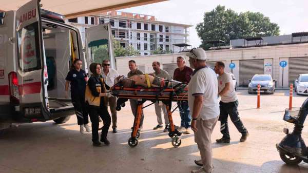 Bursa'da feci traktör kazası: Traktör 50 metrelik uçuruma yuvarlandı