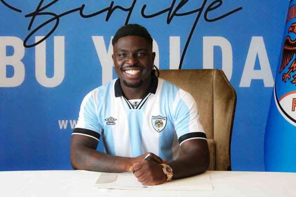 Ebosele, Erzurumspor FK'nın ilk İrlandalısı oldu
