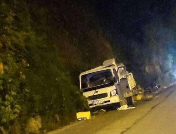 Giresun'da kamyonet kazası: 1 ölü, 2 yaralı