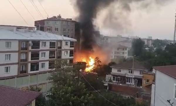 Tüpgaz bayisinde yangın: Tüpler patladı, 4 kişi hastanelik oldu