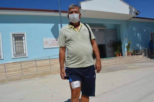 Ayvalık'ta darp edilen hemşireleri kurtarmak isteyen hasta bıçaklandı